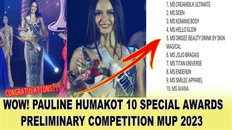 ‘Hakot awards’: Miss Universe Philippines 2023 bets  .